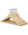 Handcrafted Heavy Duty Wooden Cloth Hangers
